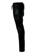 29 ELLY TROUSERS / HIGH STRETCH VEGAN LEATHER - C12