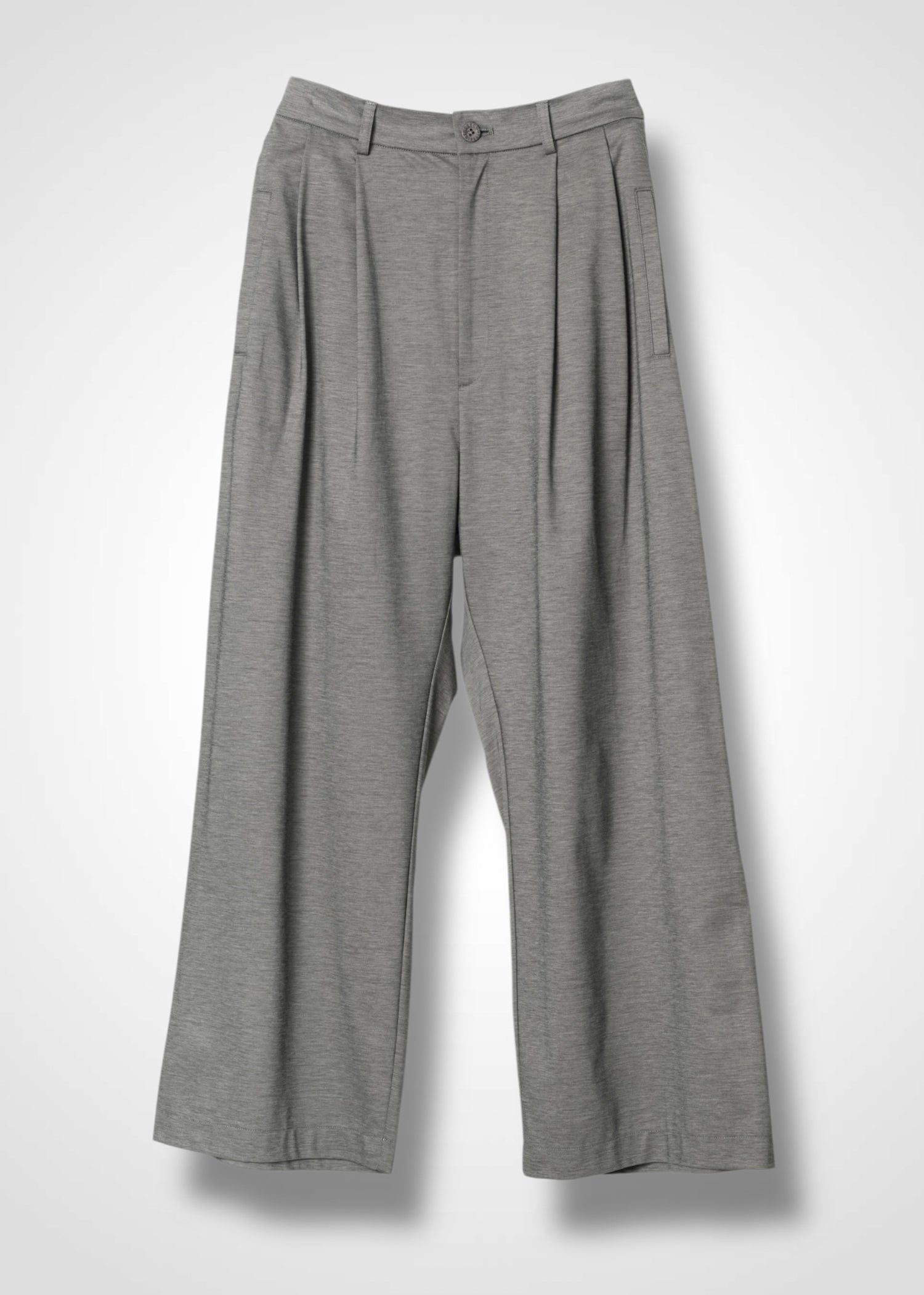 LUCY BAGGY TROUSERS, Semi-wide trousers, Made in Japan
