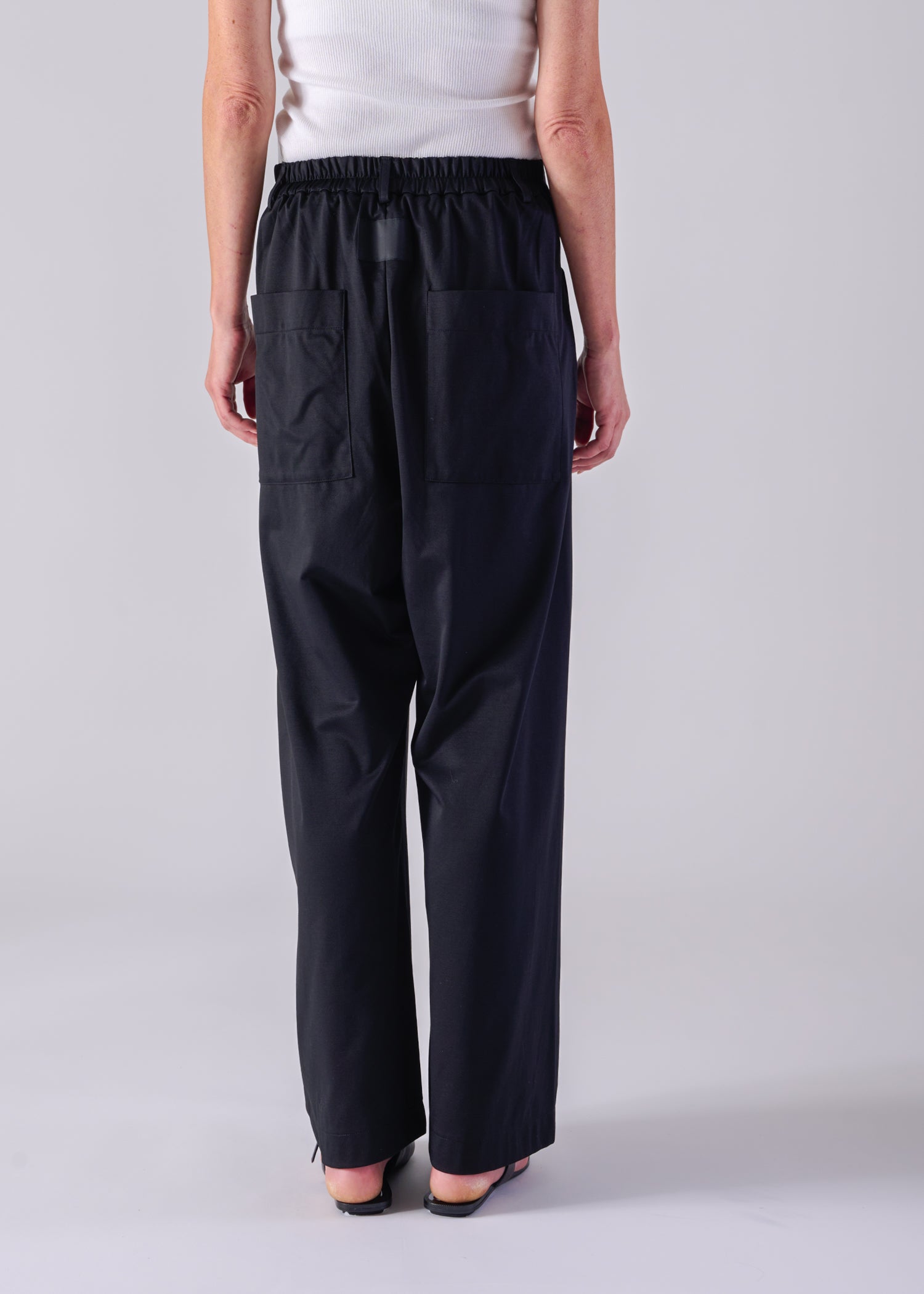 LUCY BAGGY TROUSERS, Semi-wide trousers, Made in Japan LUCY BAGGY TROUSERS, Semi-wide trousers, Made in Japan