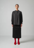 29 OLGA BAND COLLAR SHIRT / LUX TWILL STRETCH - C15