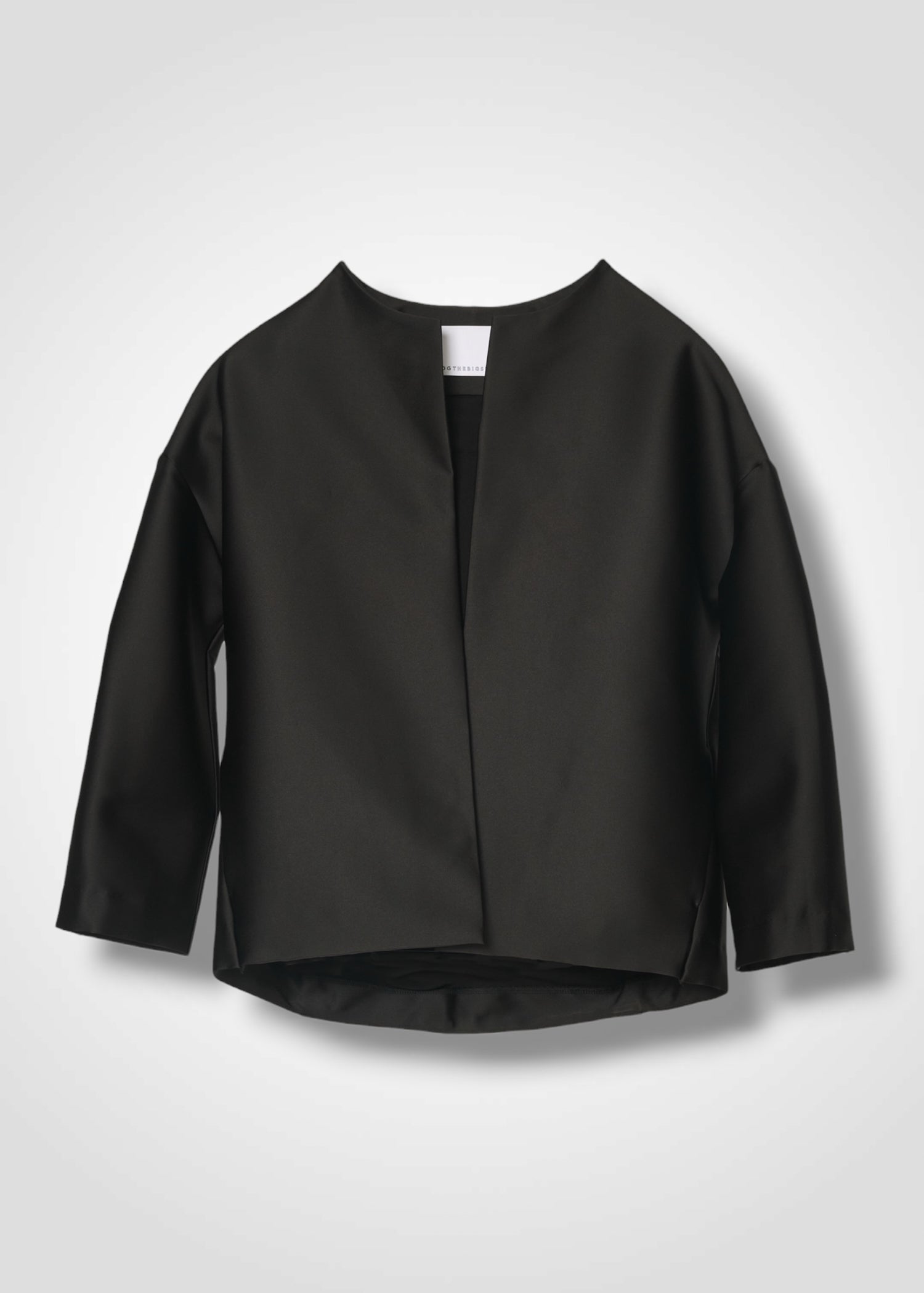 02 NATALY BALLOON JACKET / DUCHESS SATIN STRETCH - C15