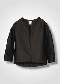 02 NATALY BALLOON JACKET / DUCHESS SATIN STRETCH - C15
