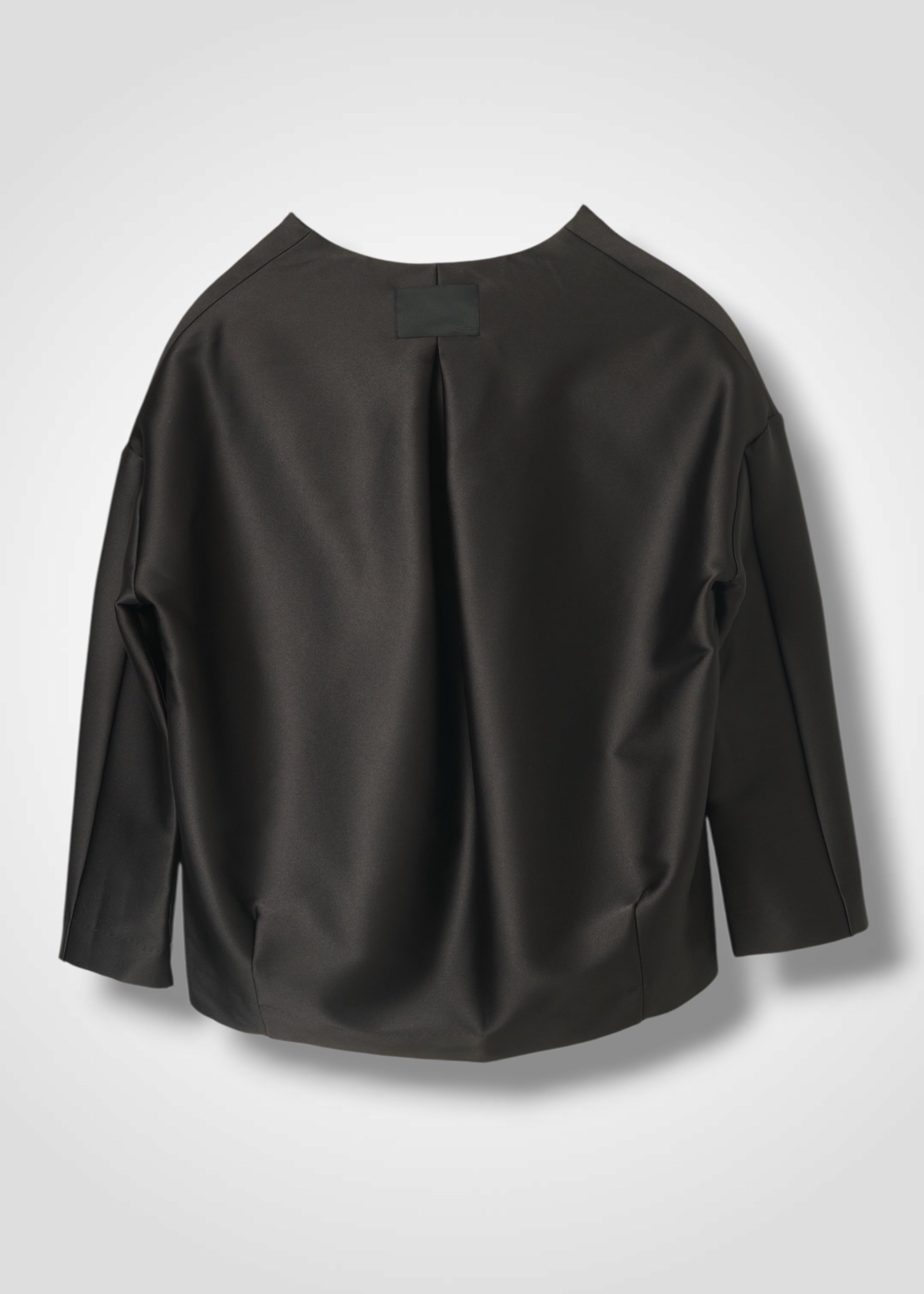 02 NATALY BALLOON JACKET / DUCHESS SATIN STRETCH - C15