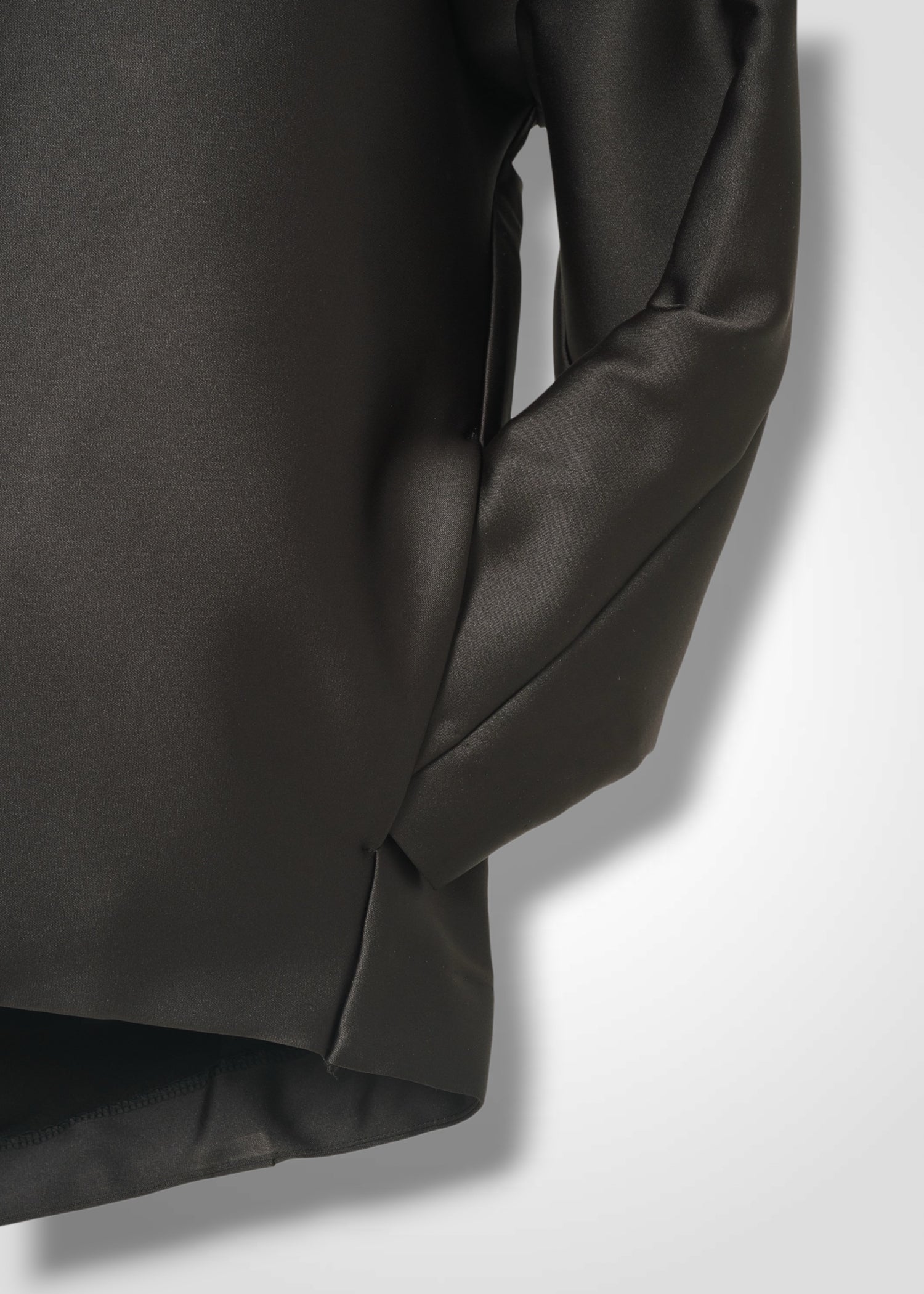 02 NATALY BALLOON JACKET / DUCHESS SATIN STRETCH - C15