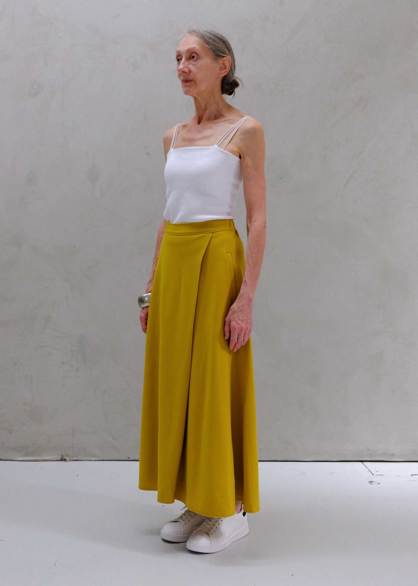 Mustard shop jersey skirt