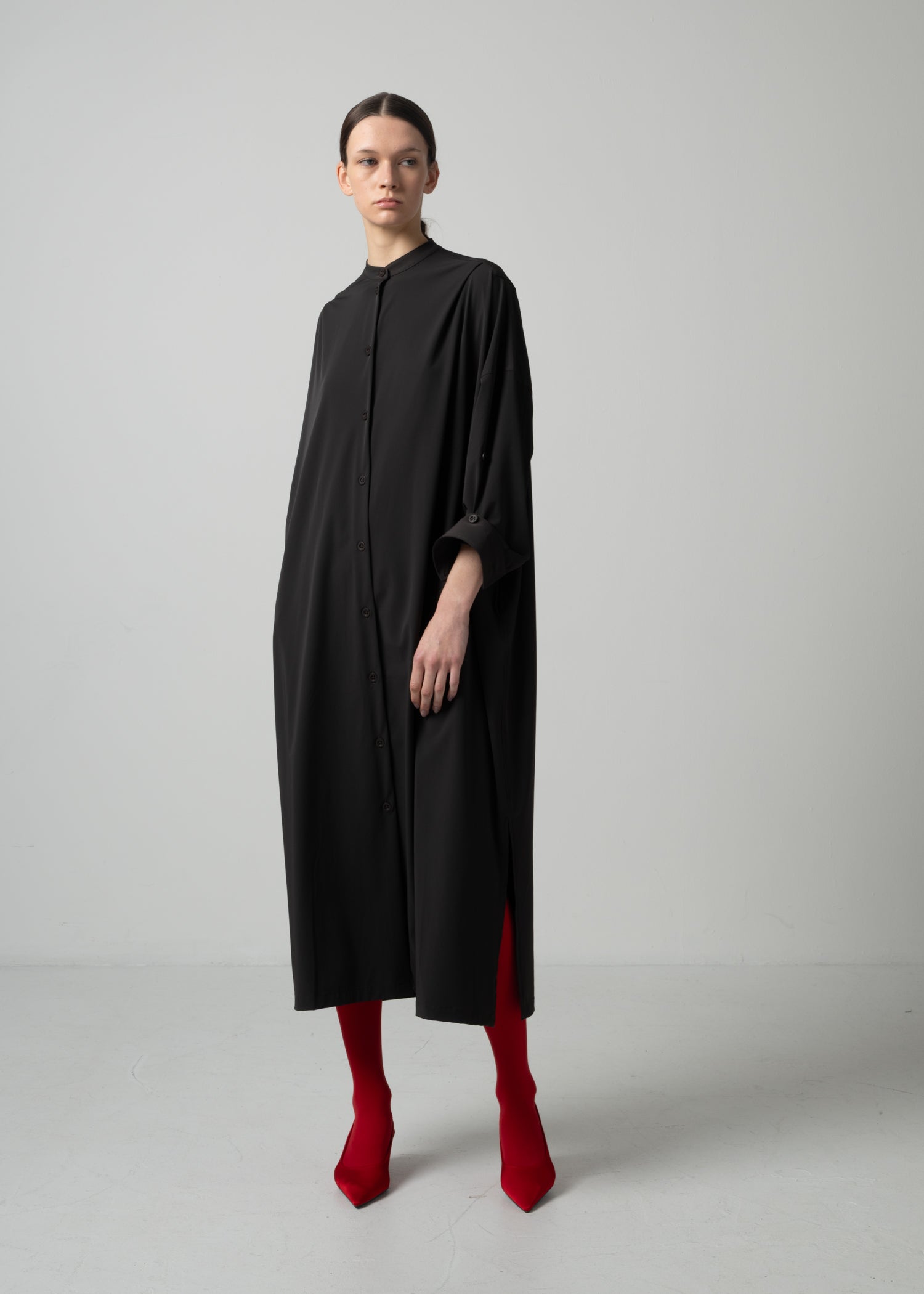 30 NELL DRESS / LUX TWILL STRETCH - C15