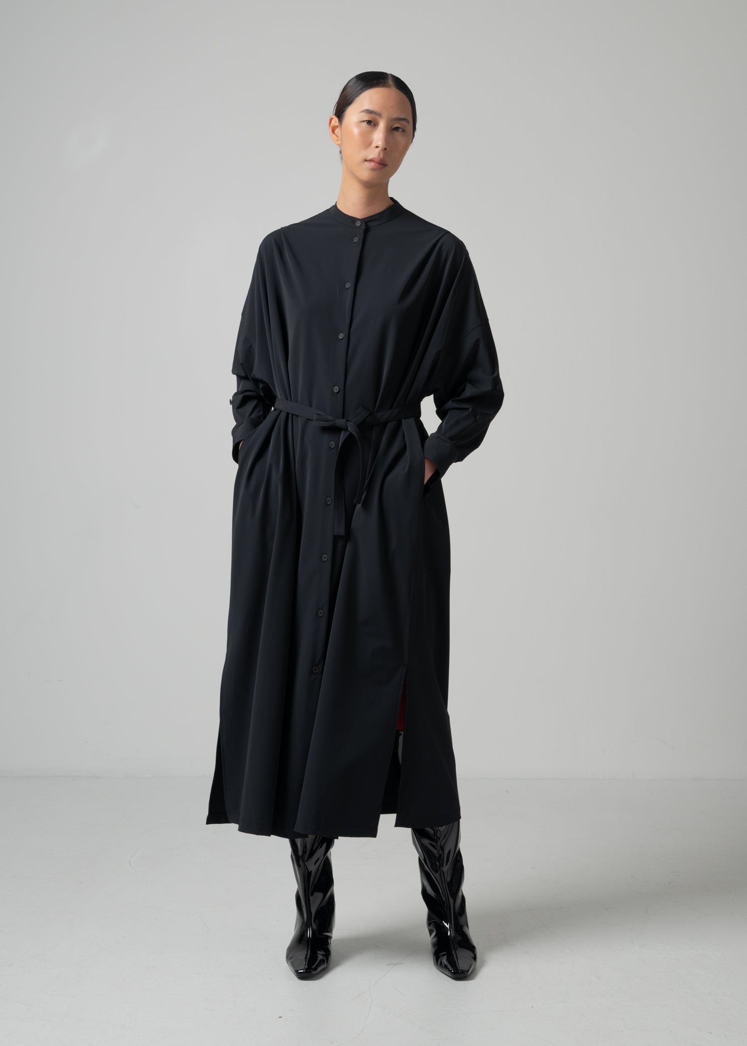 30 NELL DRESS / LUX TWILL STRETCH - C15