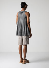 31 HIBA TOP / HALF MILAN STRIPY JERSEY - C12