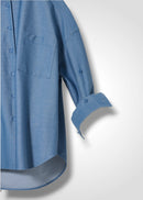 31 OAKLIE SHIRT / HYPER DENIM JERSEY LIGHT - C15