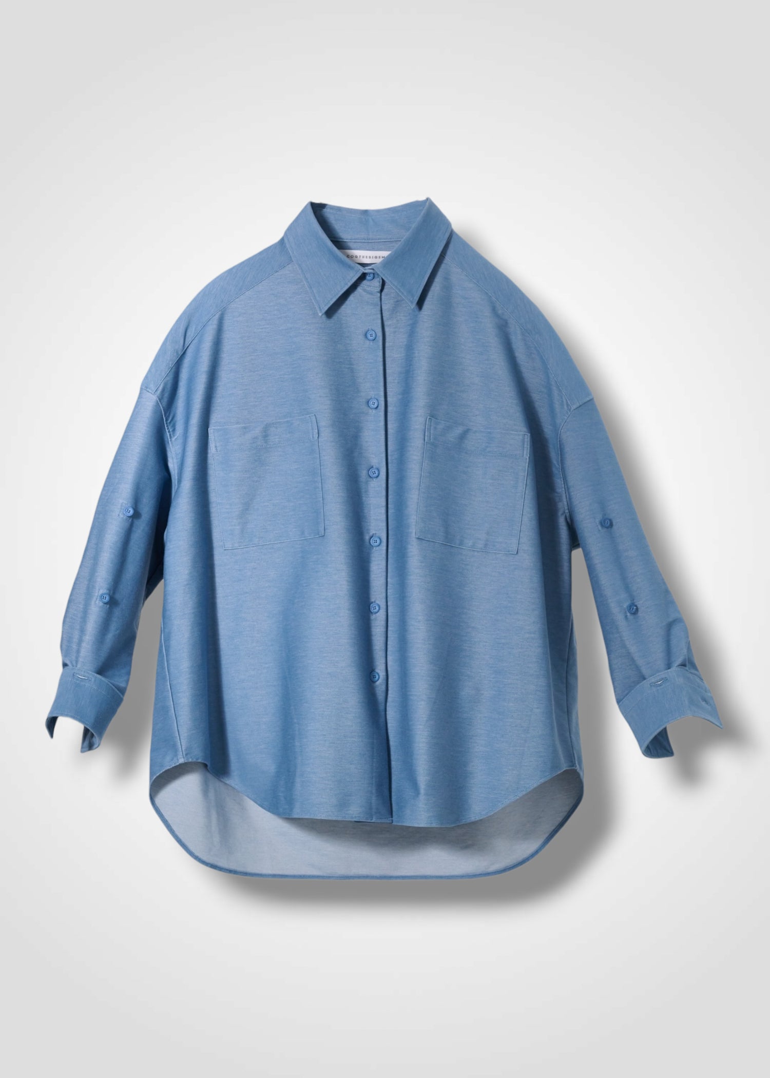 31 OAKLIE SHIRT / HYPER DENIM JERSEY LIGHT - C15
