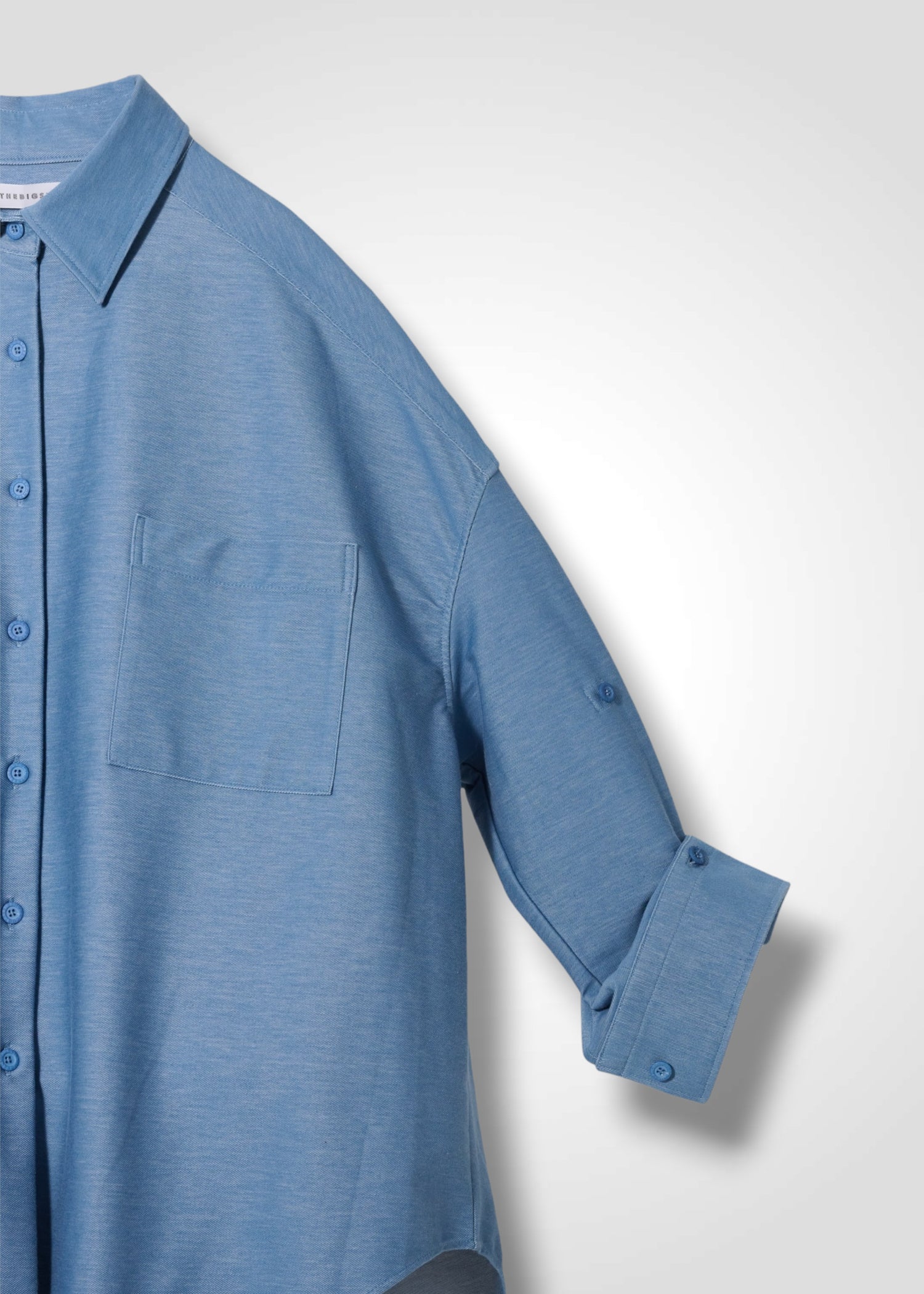 31 OAKLIE SHIRT / HYPER DENIM JERSEY LIGHT - C15