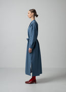 32 NELL DRESS / HYPER DENIM JERSEY LIGHT - C15