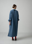 32 NELL DRESS / HYPER DENIM JERSEY LIGHT - C15