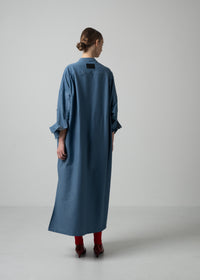 32 NELL DRESS / HYPER DENIM JERSEY LIGHT - C15