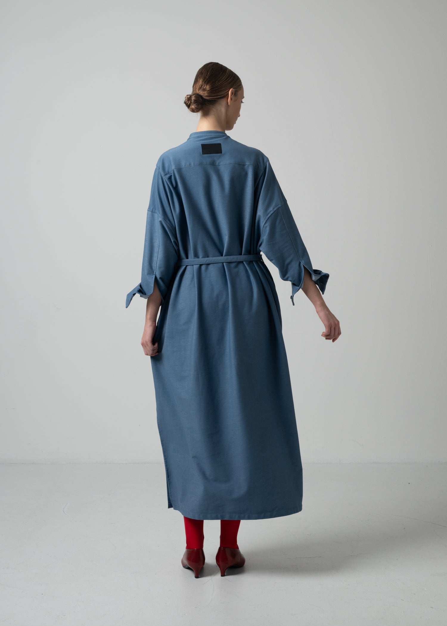 32 NELL DRESS / HYPER DENIM JERSEY LIGHT - C15