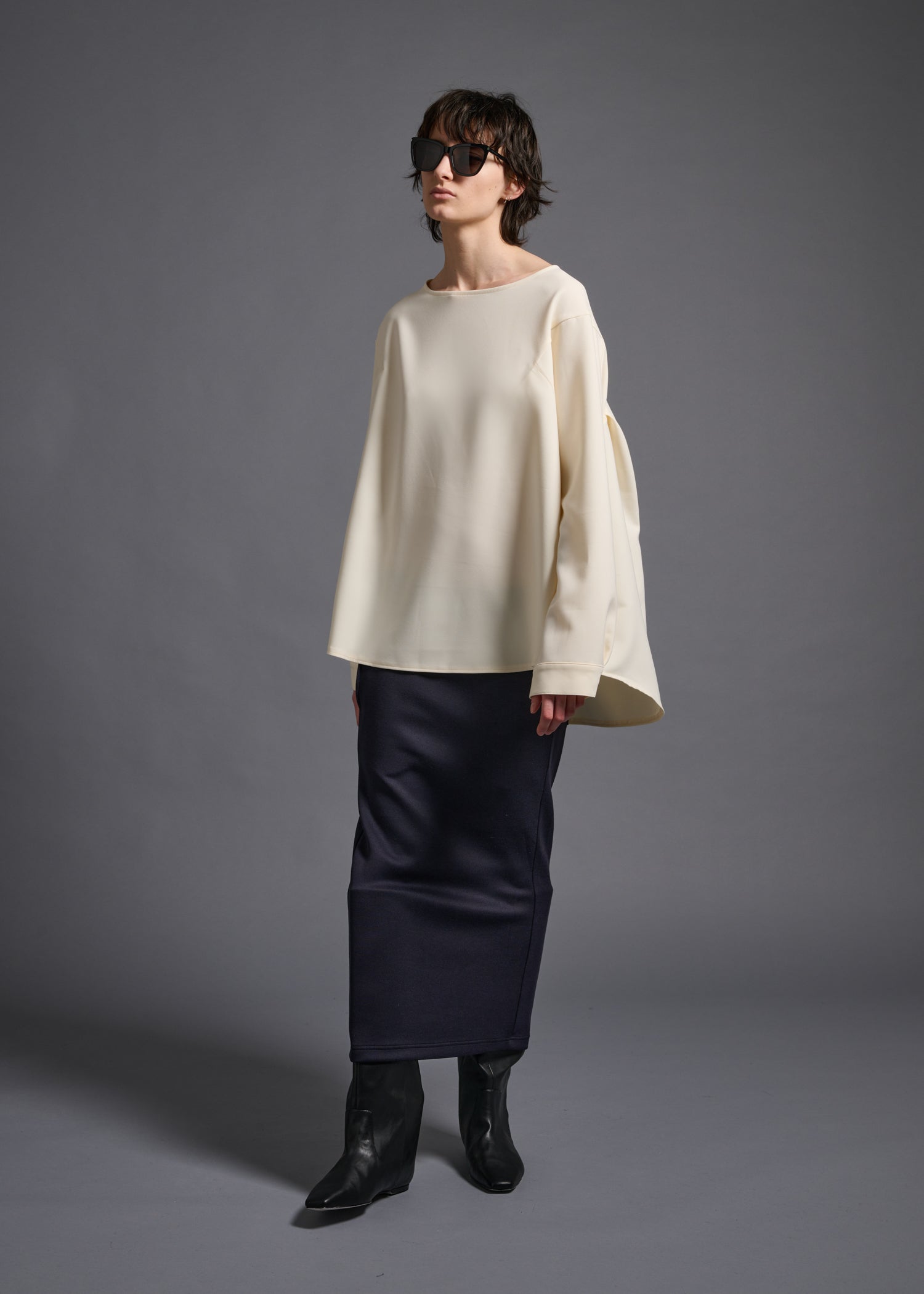 33 KATE CREW NECK TOP / DRY TOUCH GC - C13