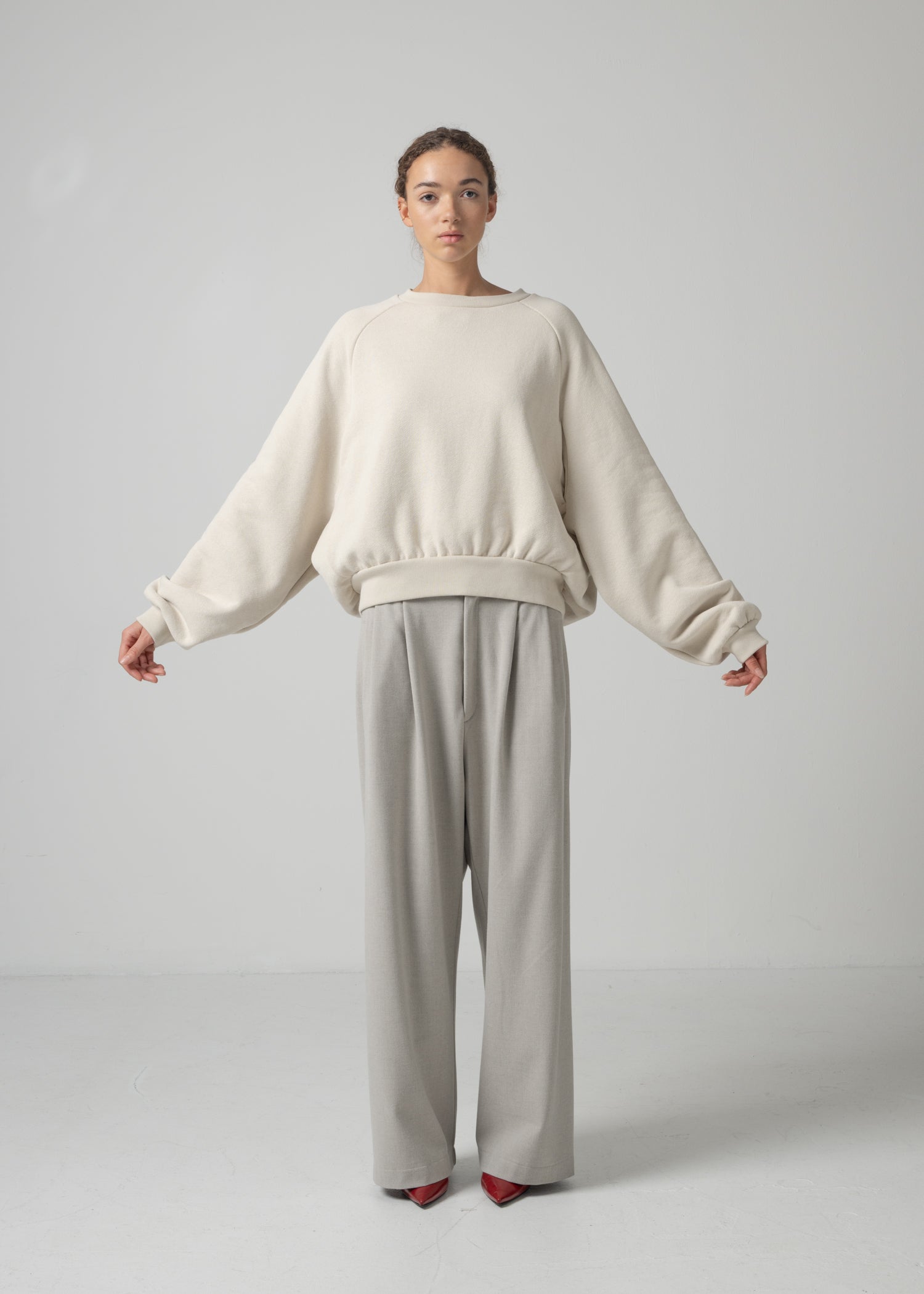 33 OLYMPIA SWEATSHIRT / AZUMA HEAVY TERRY - C15