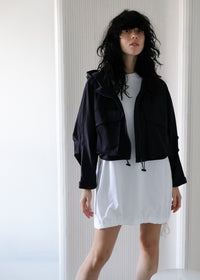 34 JOELLE PARKA / SILKY SATIN JERSEY - C10