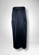 34 KHLOE LONG CARGO SKIRT / SILKY SATIN JERSEY - C11