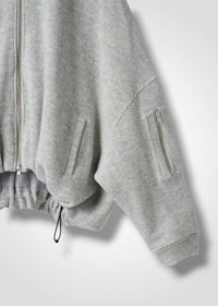 34 LANEY PUFFY MA-1 / CHUNKY RIB JERSEY - C15
