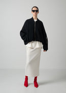 34 LANEY PUFFY MA-1 / CHUNKY RIB JERSEY - C15