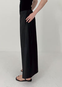 36 JENIFFER FLAIR SKIRT / SILKY SATIN JERSEY - C10