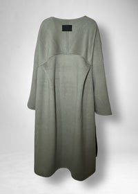 36 KENSINGTON COLLARLESS COAT / BULKY DOUBLE KNIT -C11