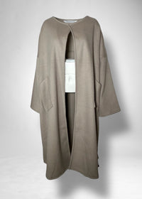 36 KENSINGTON COLLARLESS COAT / BULKY DOUBLE KNIT -C11