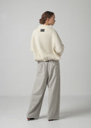 36 KORA BOTTLE NECK TOP / DOUBLE FACE RIB JERSEY - C15