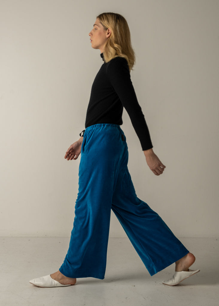 ALISON TROUSERS / COTTON VELOUR - C9
