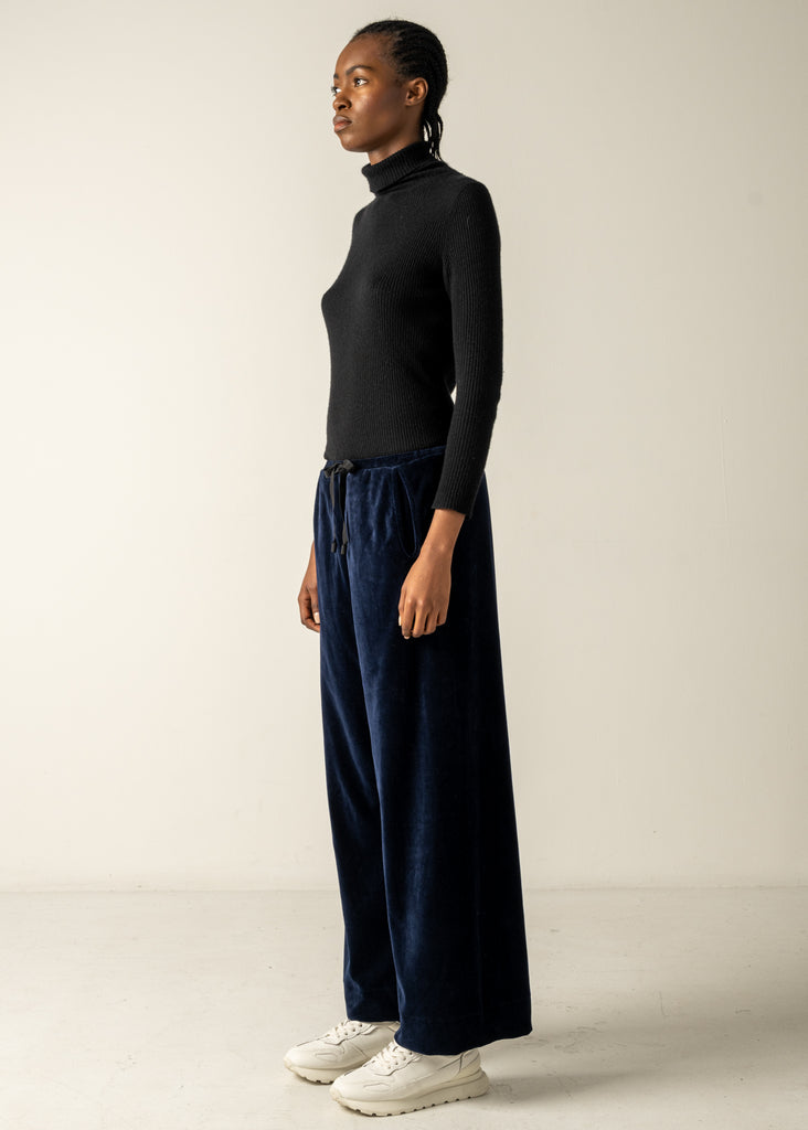 ALISON TROUSERS / COTTON VELOUR - C9