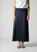 37 JENIFFER FLAIR SKIRT / SILKY SATIN JERSEY - C12