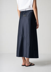 37 JENIFFER FLAIR SKIRT / SILKY SATIN JERSEY - C12