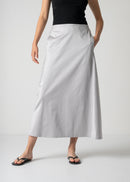 37 JENIFFER FLAIR SKIRT / SILKY SATIN JERSEY - C12