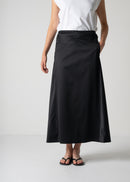 37 JENIFFER FLAIR SKIRT / SILKY SATIN JERSEY - C12