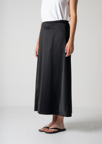 37 JENIFFER FLAIR SKIRT / SILKY SATIN JERSEY - C12