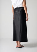 37 JENIFFER FLAIR SKIRT / SILKY SATIN JERSEY - C12