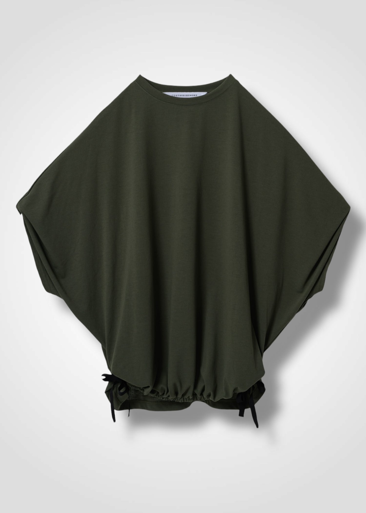 37 NARIAH TUCKED SLEEVE TOP / RECYCLED PE JERSEY - C14