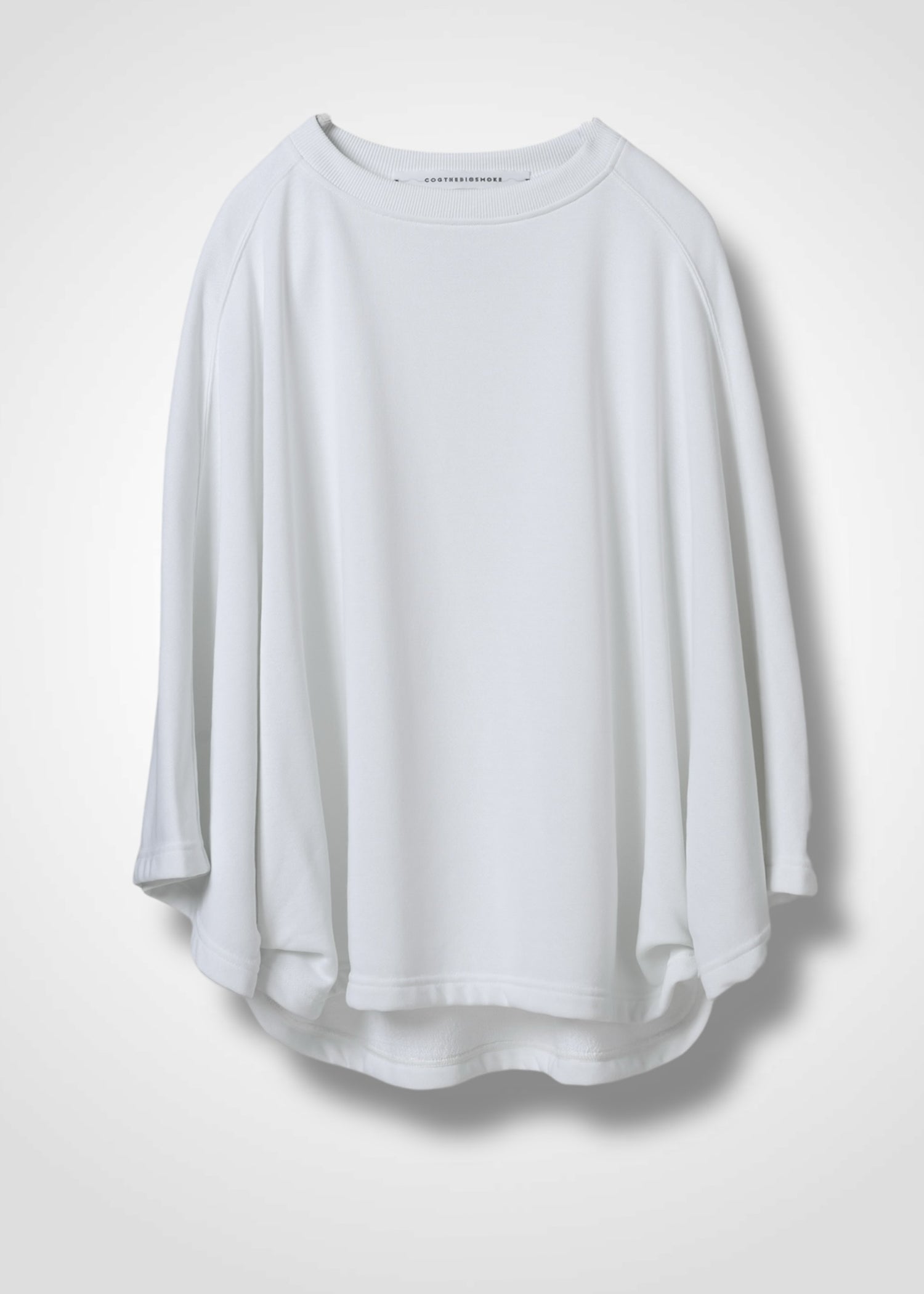 【COGTHEBIGSMOKE】 CREW NECK TOP  ホワイト NANCY TOP, クルーネックトップ, Made in Japan | COGTHEBIGSMOKE