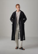 03 DOMINIQUE TRENCH COAT / SHEER RUSSELL JERSEY - C14