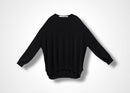 03 MACY NARROW SLV CREW NECK TOP / TENCEL CASHIMER PLAIN JERSEY - C13