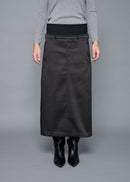 03 OKSANA SKIRT / DUCHESS SATIN STRETCH - C15