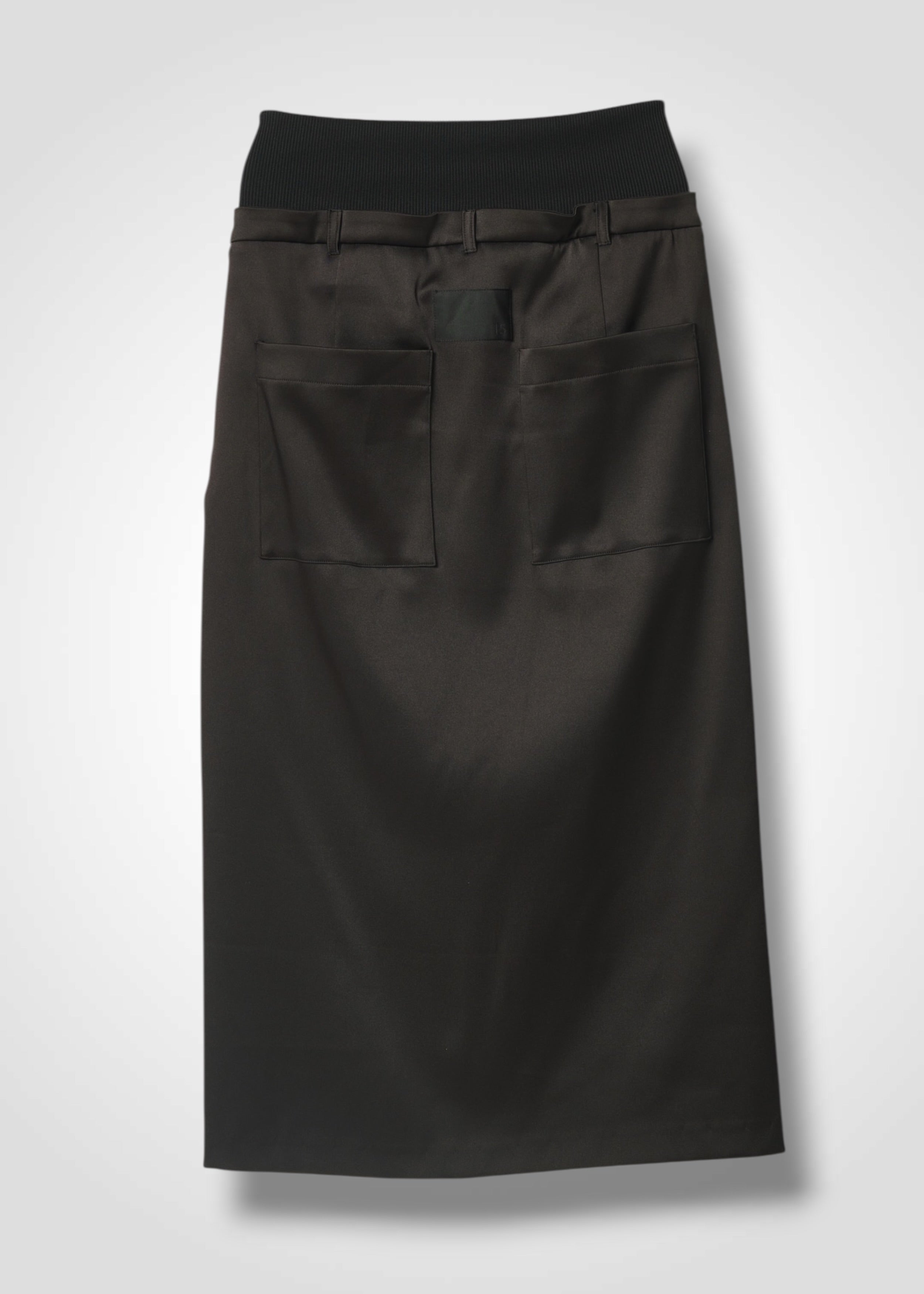 03 OKSANA SKIRT / DUCHESS SATIN STRETCH - C15