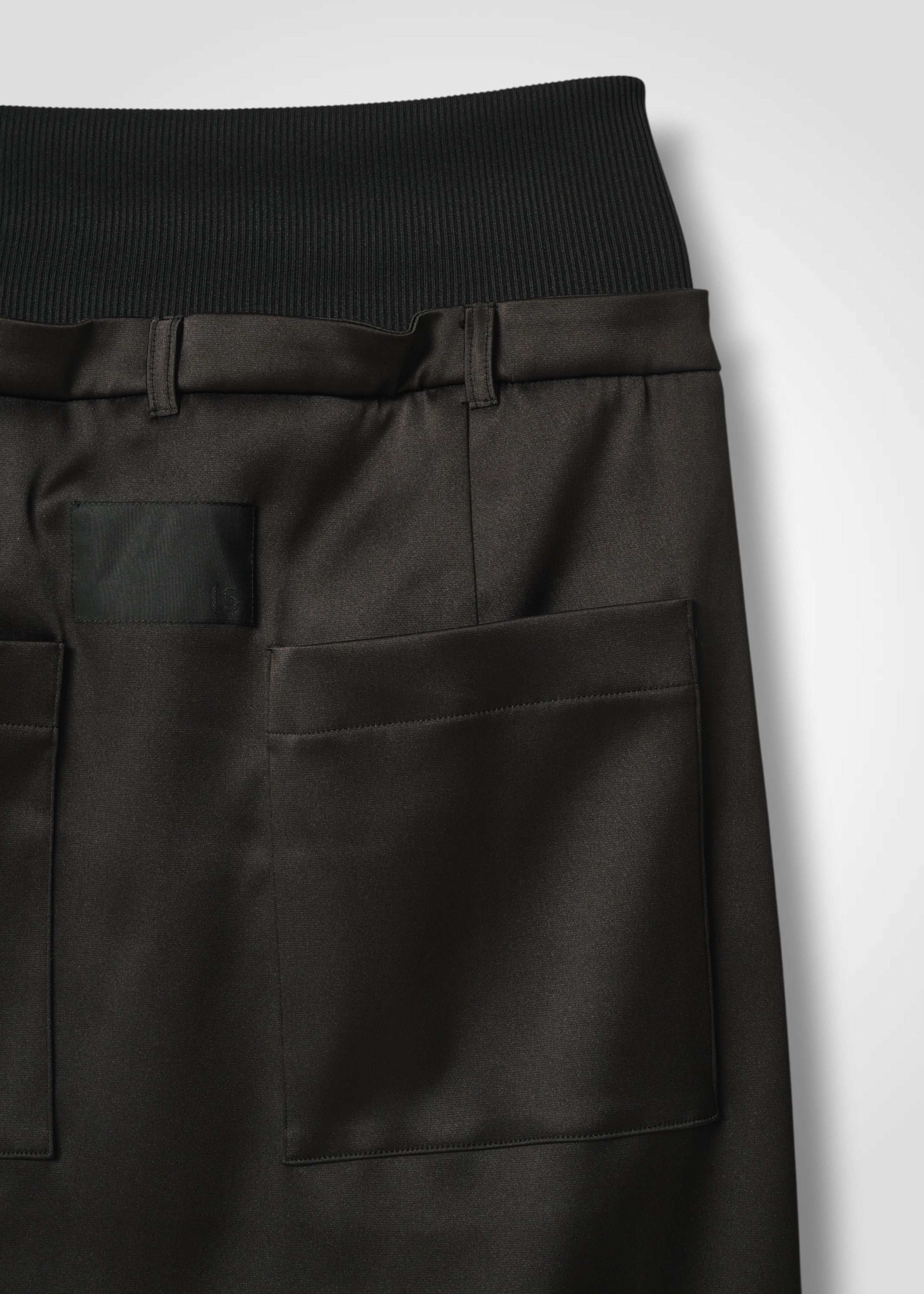 03 OKSANA SKIRT / DUCHESS SATIN STRETCH - C15