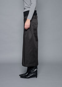 03 OKSANA SKIRT / DUCHESS SATIN STRETCH - C15