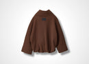 41 MILAN STAND COLLAR BLOUSON / WOOL BLENDED ITALIAN FLEECE - C13