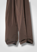 41 NIRVANA TUCKED-HEM TROUSERS / HIGH-COUNT PL STRETCH - C15