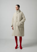 42 MARILYN COAT / ALPACA JAQUARD SHAGGY - C15