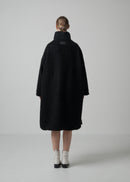 42 MARILYN COAT / ALPACA JAQUARD SHAGGY - C15