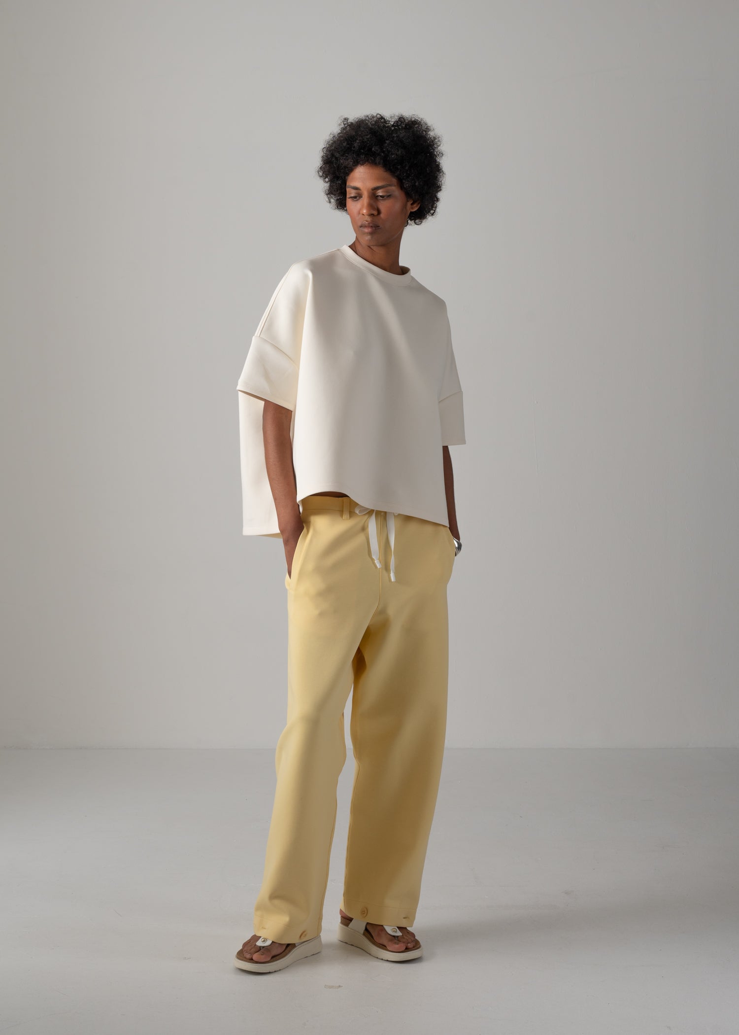 42 NOA T SHIRT / AIRY COTTON DOUBLE JERSEY - C14